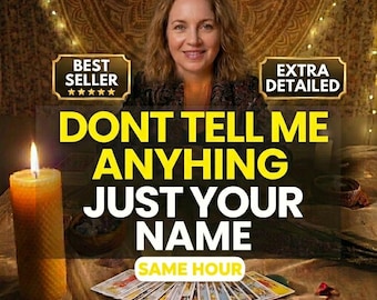 Blind Psychic Reading | No Questions Asked Spirit Guide Messages| Detail PDF file |Accurate Same Hour Reading, Deep Intuitive Insights