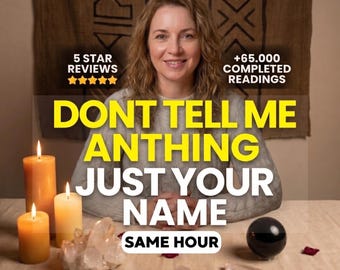 Blind psykisk läsning, inga frågor, exakt läsning samma timme, djupa intuitiva insikter, andliga guidemeddelanden, digital filnedladdning