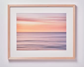 Impresión artística: Atardecer en Dinamarca, 40 x 50 cm - 2026003 - Brillante digital supremo con brillo máximo