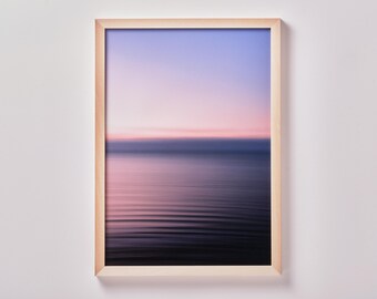Impresión artística: Atardecer en Dinamarca en formato A2 / 42 x 59,4 cm - 2026005 - Brillante digital supremo con brillo máximo