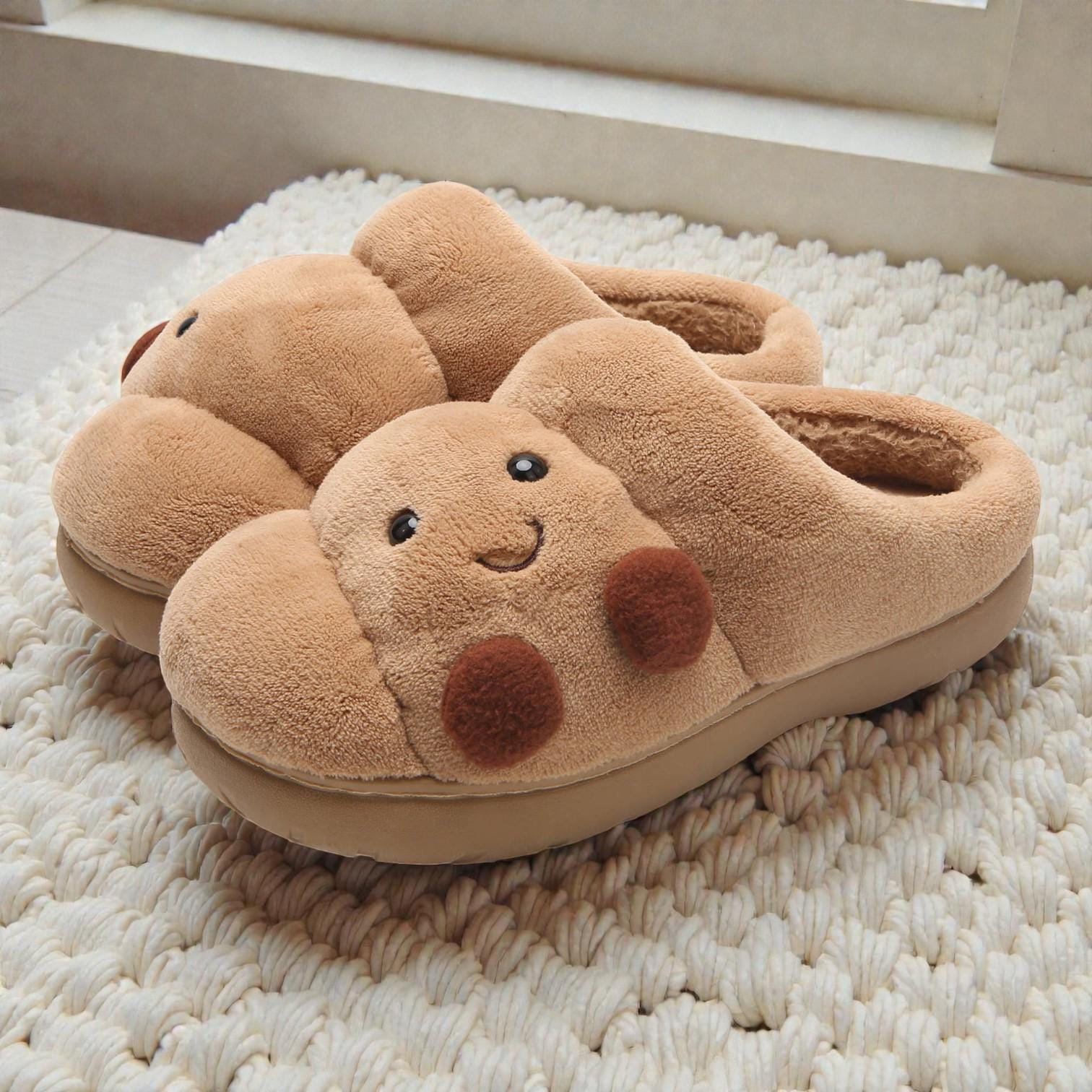 UGG Pantuflas Clásicas Sin Cordones Para Hombre - Color Castaño