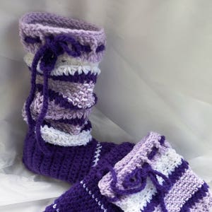 Lazy Day Slipper Boot Pattern - Crochet Slipper - Crochet Boot - Slipper Socks - Perfect Teen Gift - Handmade Crochet Slippers