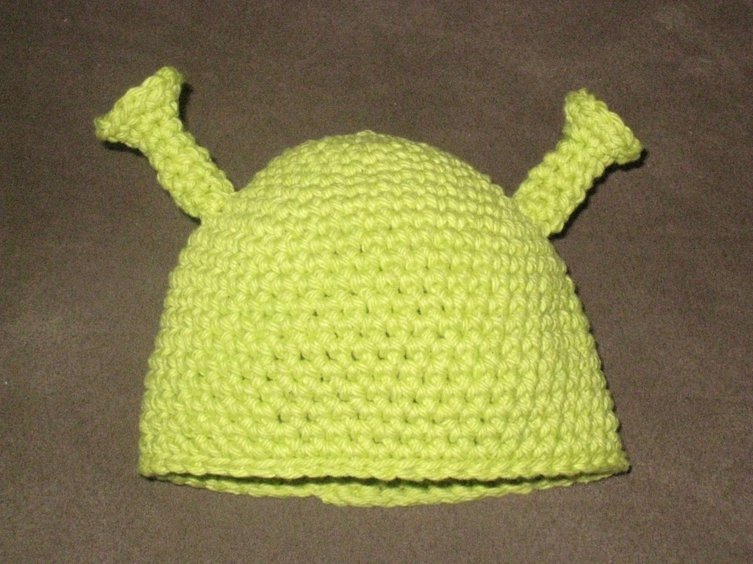Shrek Inspired Hat Crochet Pattern Etsy