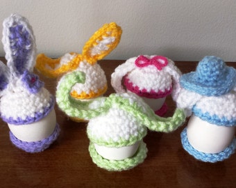 Funny Bunny Egg Warmer Crochet Pattern