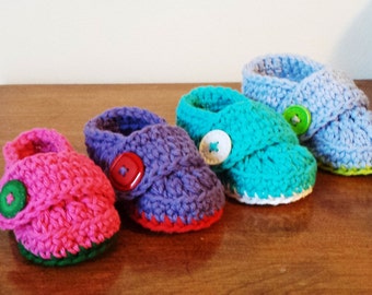 Loafers Boat Shoe crochet Pattern, Newborn to 24 months