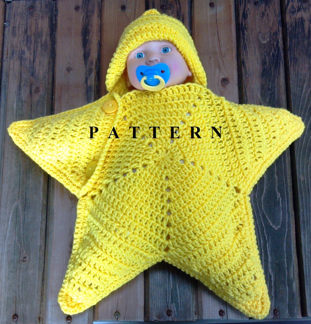 Crochet baby star cocoon outlet free pattern
