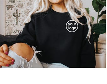 Felpa con logo personalizzato ricamato, abbigliamento aziendale personalizzato