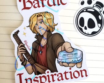 Bardic Inspiration - D&D Sticker [Human-made art, No A.I.]