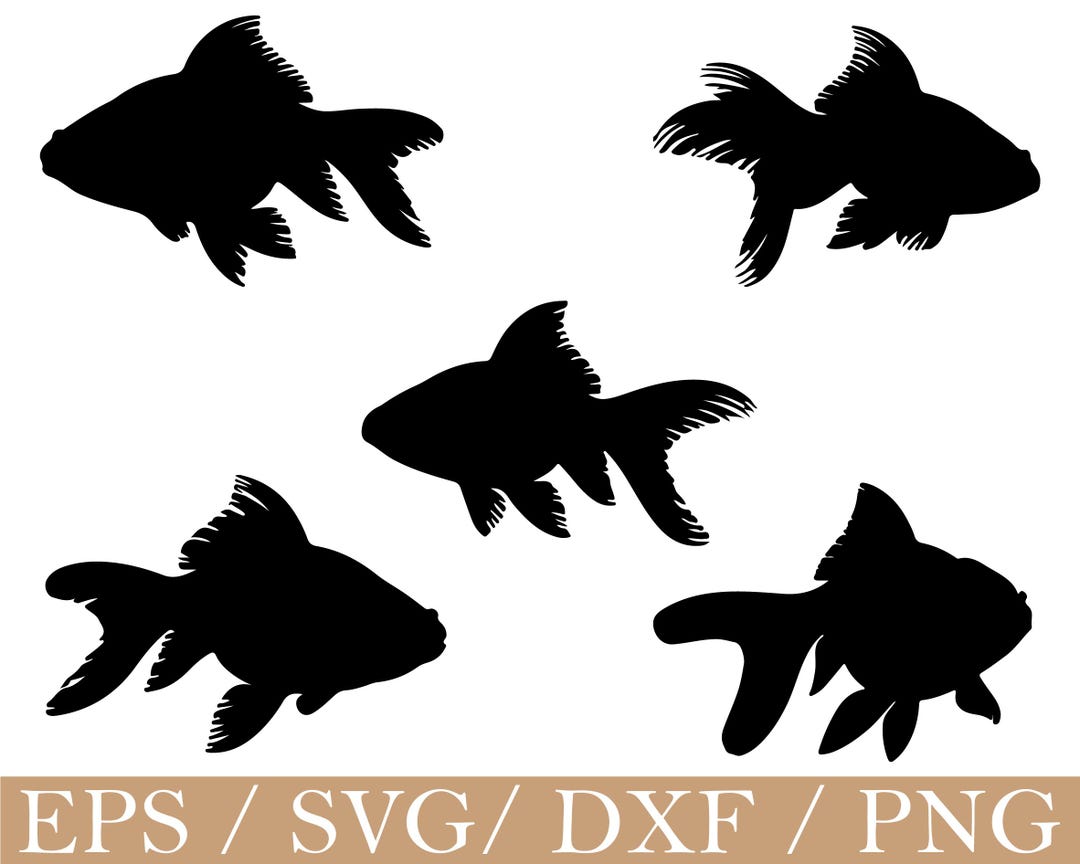 Oranda Svg Oranda Fish Svg, Oranda Fish Silhouette, Dxf, Png - Etsy