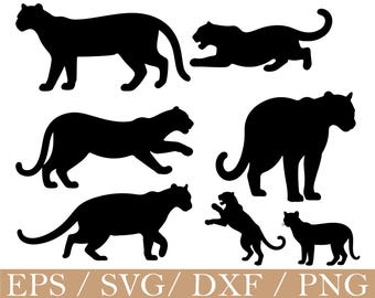 Jaguar Svg, jaguar Silhouette, Dxf, Png