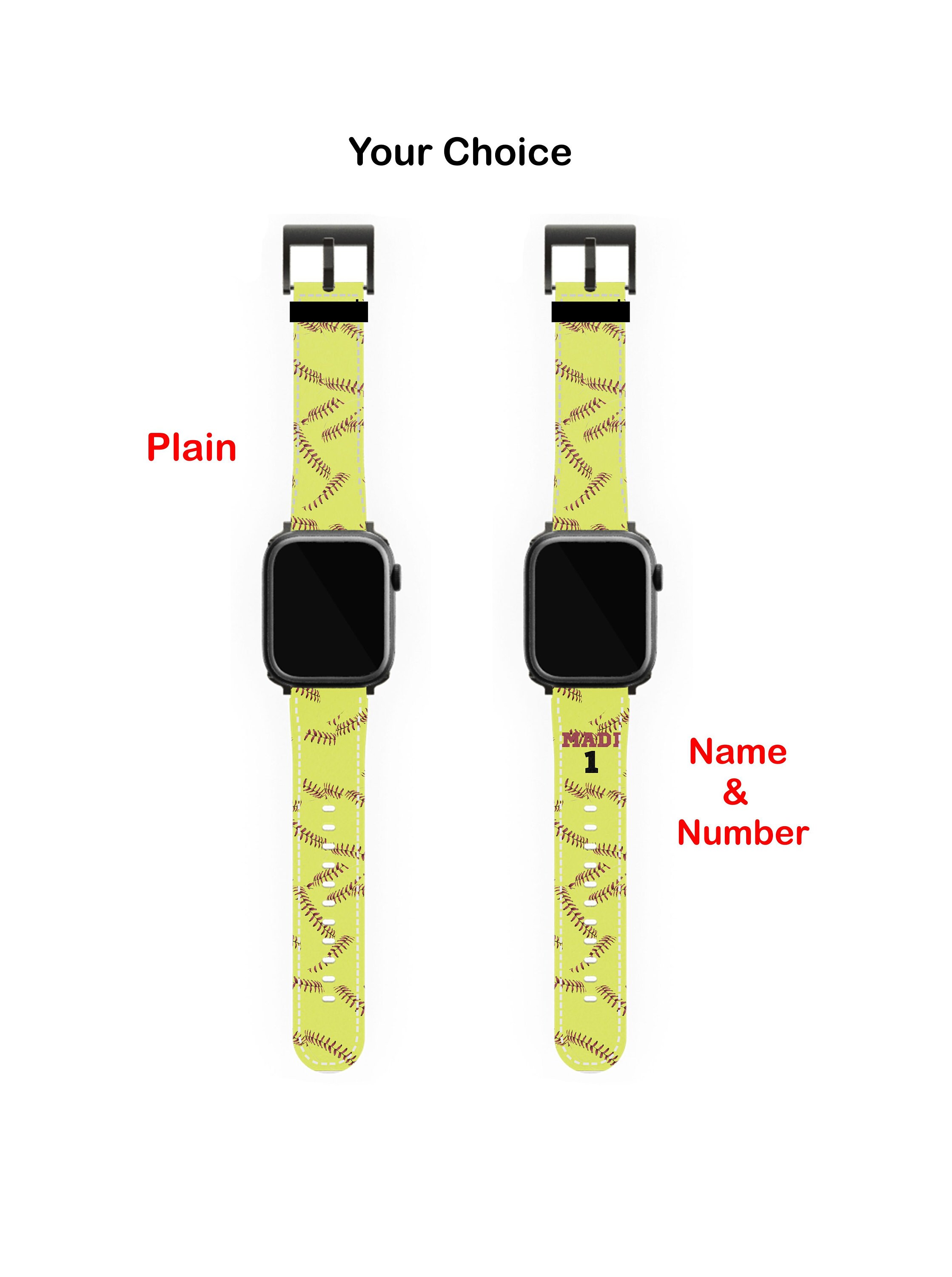 Softball Watch Band Etsy Canada