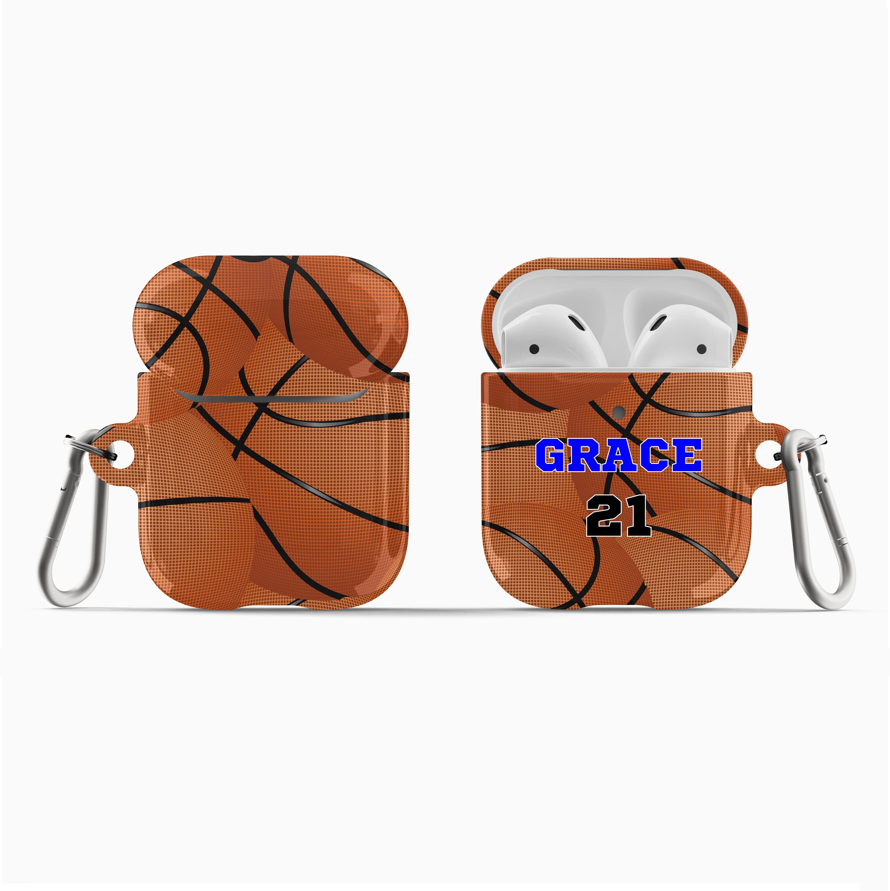 Case for Airpods Pro Case Leather Basketball For Air Pods 3 Skin Protective  For Apple Airpods
