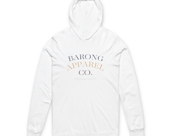Barong Mask Hooded Tee | Balinese Mythical Beast Long Sleeve