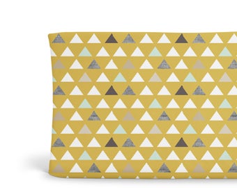 mustard yellow changing pad cover