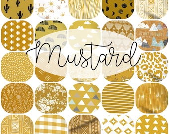 mustard crib sheet