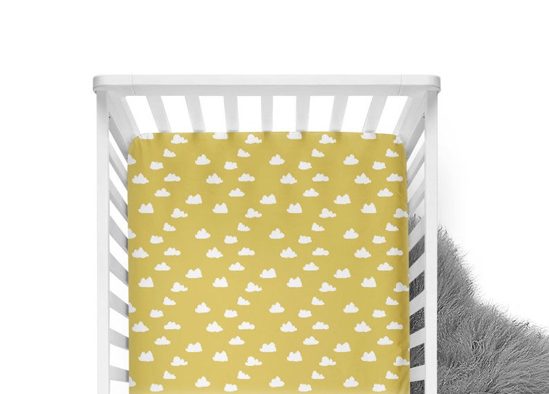 mustard crib sheet