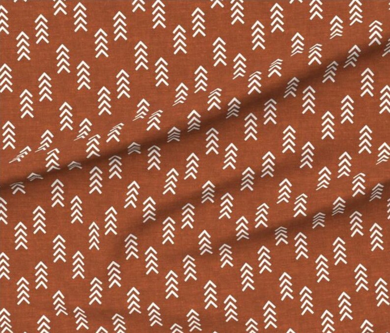 orange crib sheet