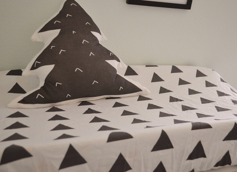 Changing Pad Cover Black Triangle Modfox Exclusive Black Etsy