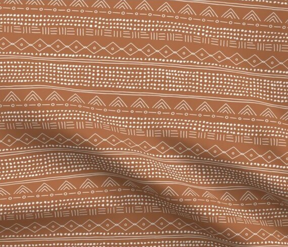 burnt orange crib sheet