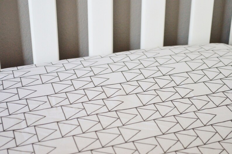 Changing Pad Cover Black Triangle Stack Modfox Exclusive Etsy