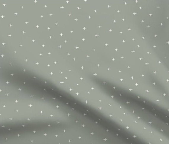 swiss cross crib sheet