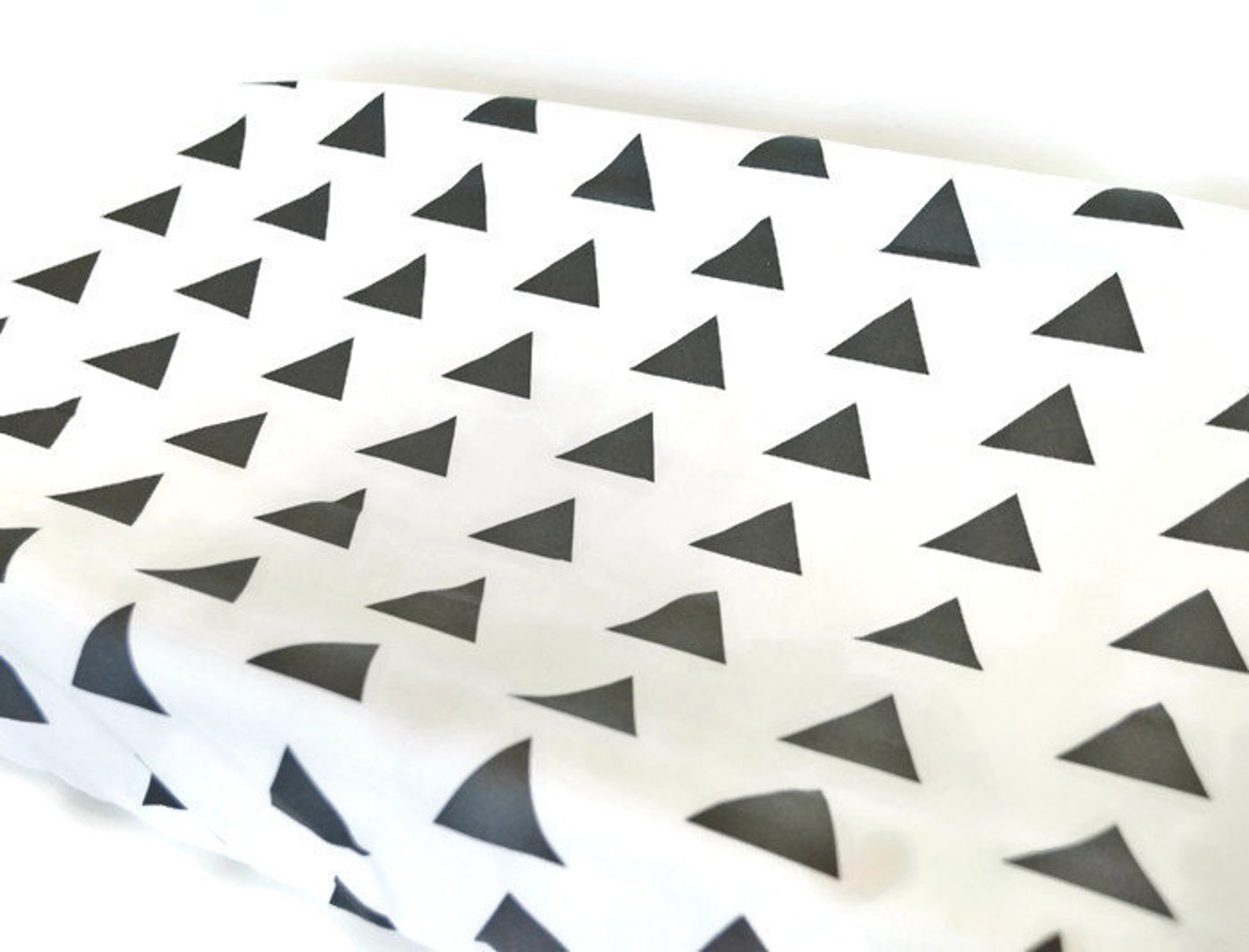 Changing Pad Cover Black Triangle Modfox Exclusive Black Etsy
