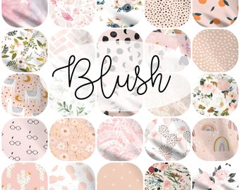 Blush Baby Bedding . Blush Crib Sheet . Blush Baby Blanket . Blush Swaddle . Blush Lovey Blanket . Baby Girl Gift . Blush Changing Pad