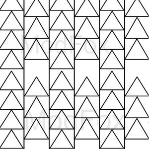 Changing Pad Cover Black Triangle Stack ModFox Exclusive Black Changing Pad Triangle Changing Pad Monochrome Changing Pad Organic image 4