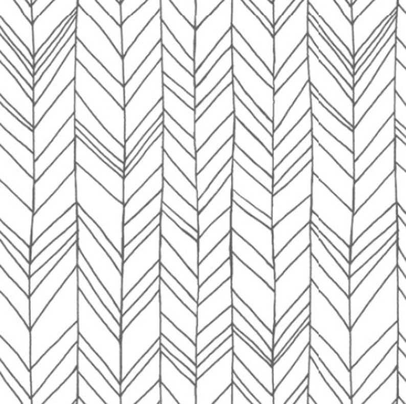 Changing Pad Cover Grey Herringbone Grey Changing Pad Cover Etsy