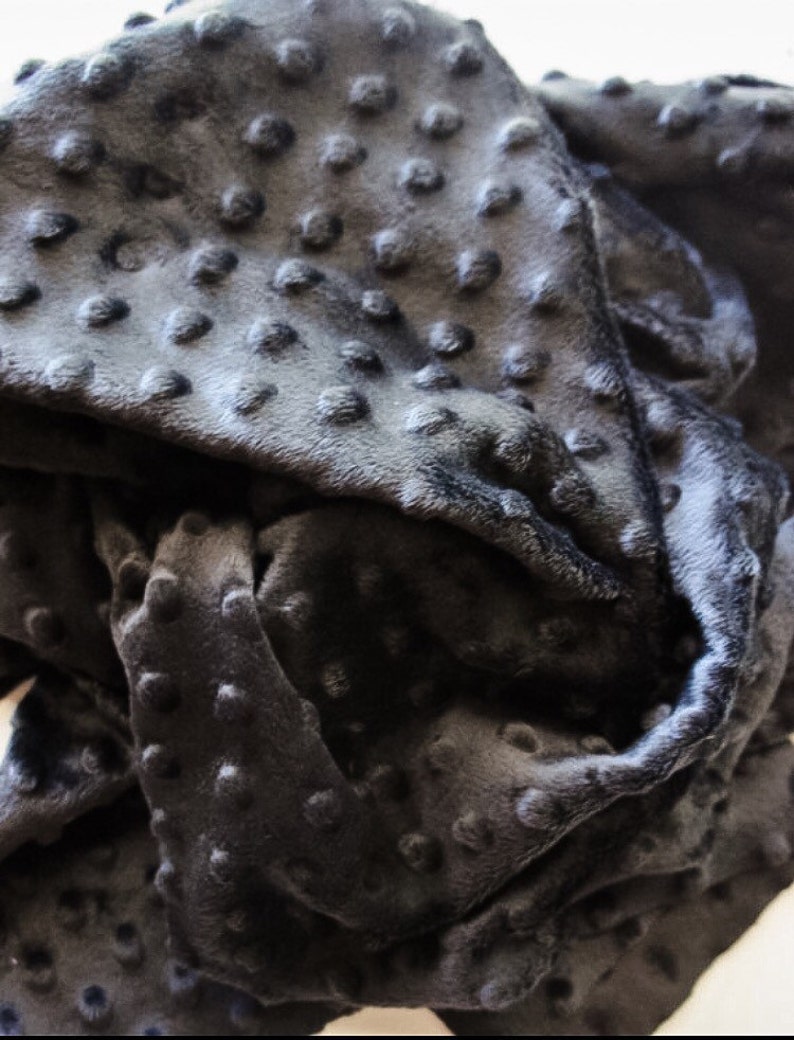 Minky Changing Pad Cover Black Solid Changing Pad Black Etsy