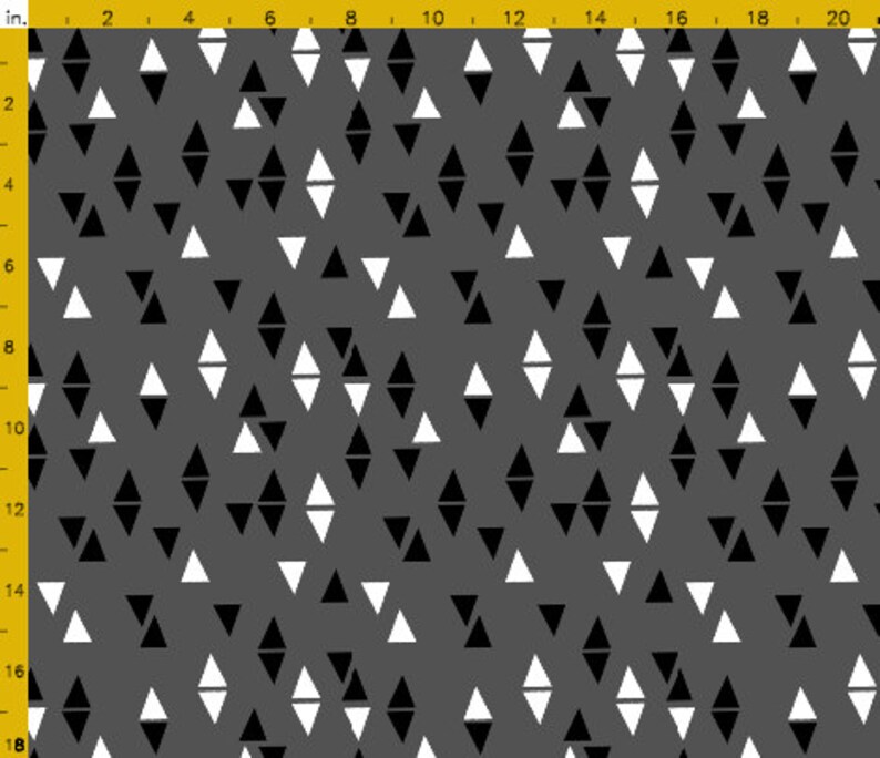 Fitted Crib Sheet Triangles Charcoal Crib Sheet Grey Crib Etsy