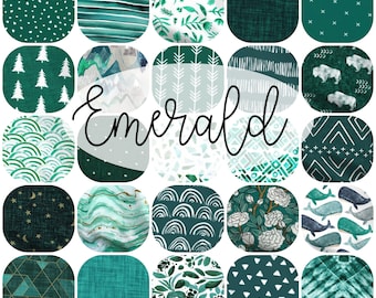 Emerald Green Baby Bedding . Emerald Crib Sheet . Emerald Baby Blanket . Emerald Swaddle . Emerald Lovey Blanket .Gift. Emerald Changing Pad