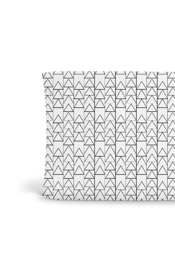 Changing Pad Cover Black Triangle Stack Modfox Exclusive Etsy