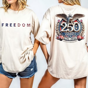 America 250th Anniversary Shirt, Patriot Eagle Statue of Liberty Tee, Independence Day, Happy 250th Birthday USA T-shirt