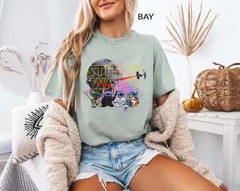 Stitch Star Wars Shirt, Disney Lilo und Stitch Lustig T-Shirt