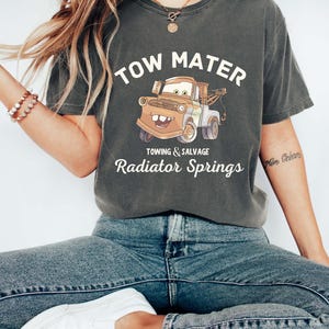 Tow Mater Radiator Springs Shirt, WDW Cars Land Piston Cup T-shirt, Disney Trip Cars Tee