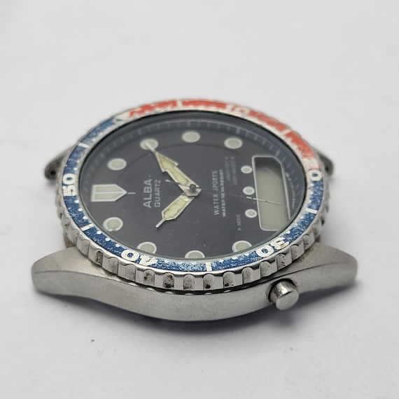 Seiko Alba Y652-900B Ana-digi Vintage Men's Watch for Parts - Etsy