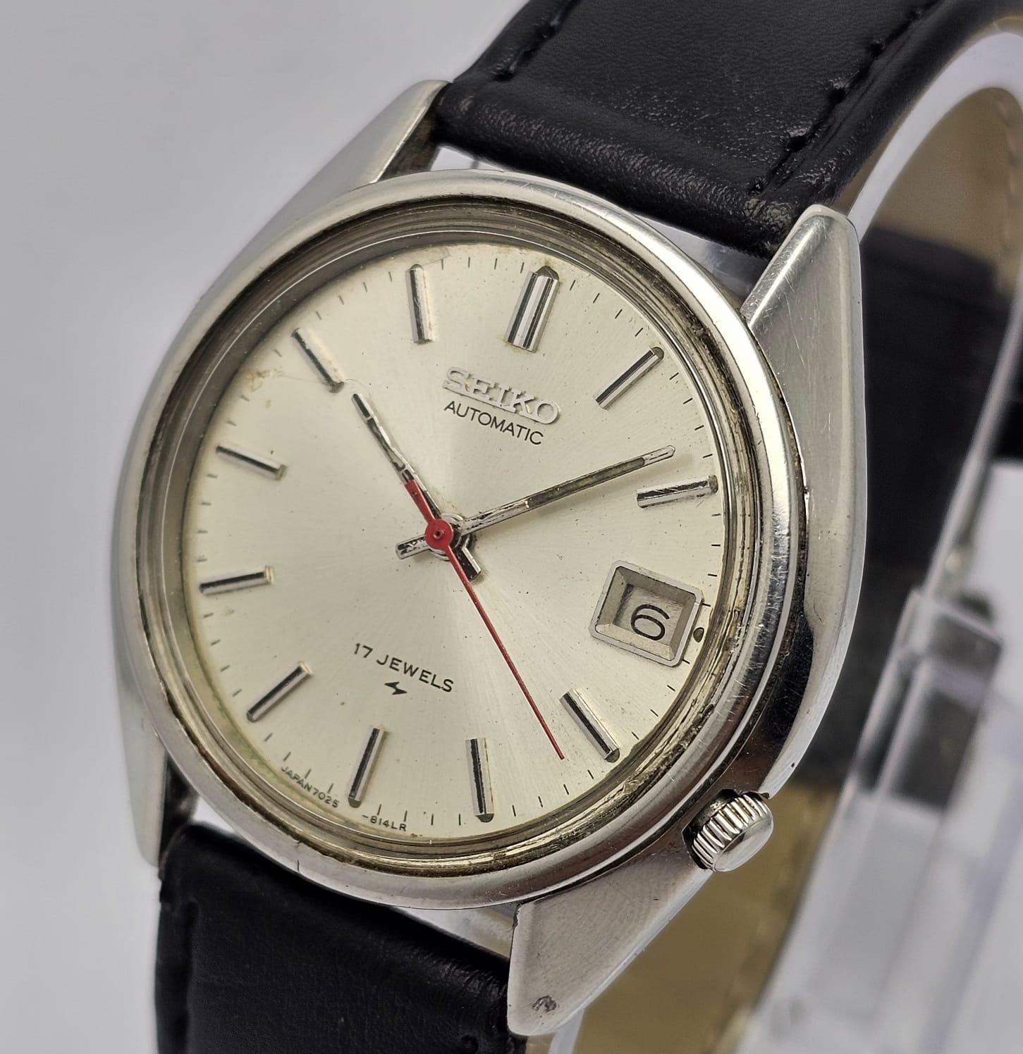 Seiko Automatic 7025-8120-P Vintage Men's Watch - Etsy