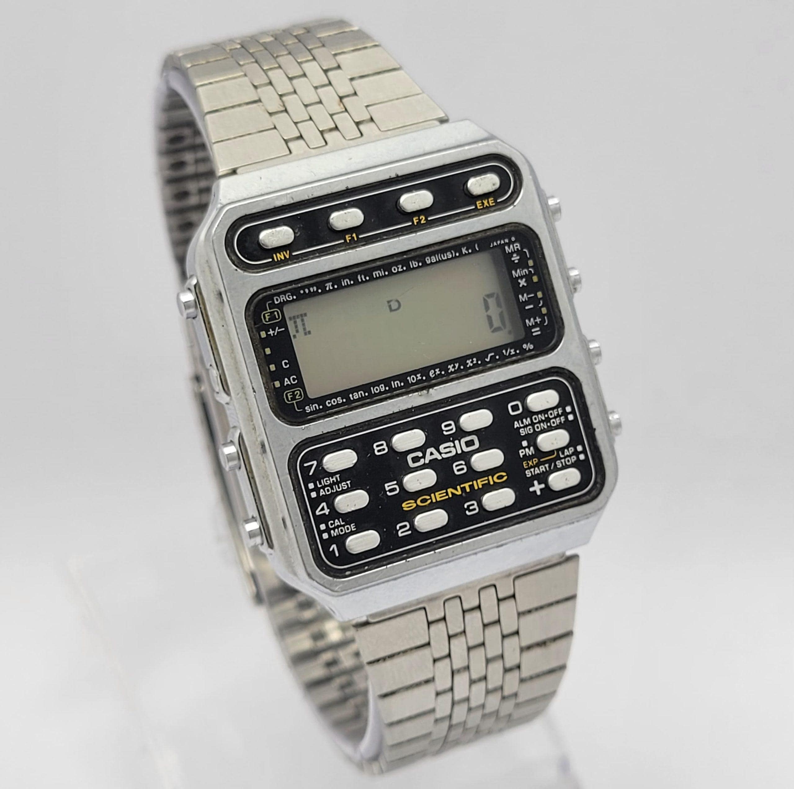 Casio CFX-200 Scientific Calculator 197 Digital Quartz Vintage