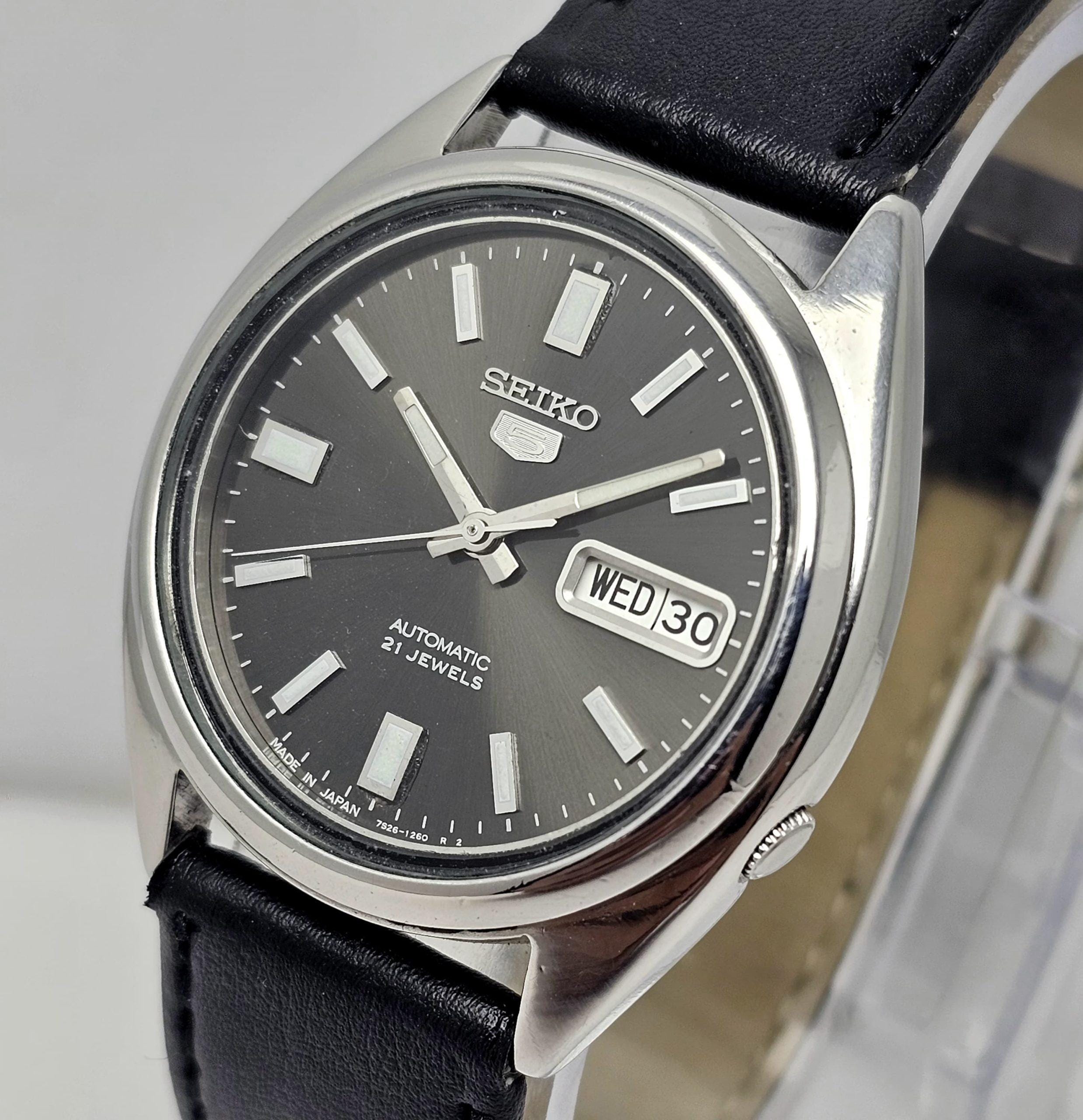 Seiko 5 Automatic 7S26-0590 Day/date Vintage Men's Watch - Etsy