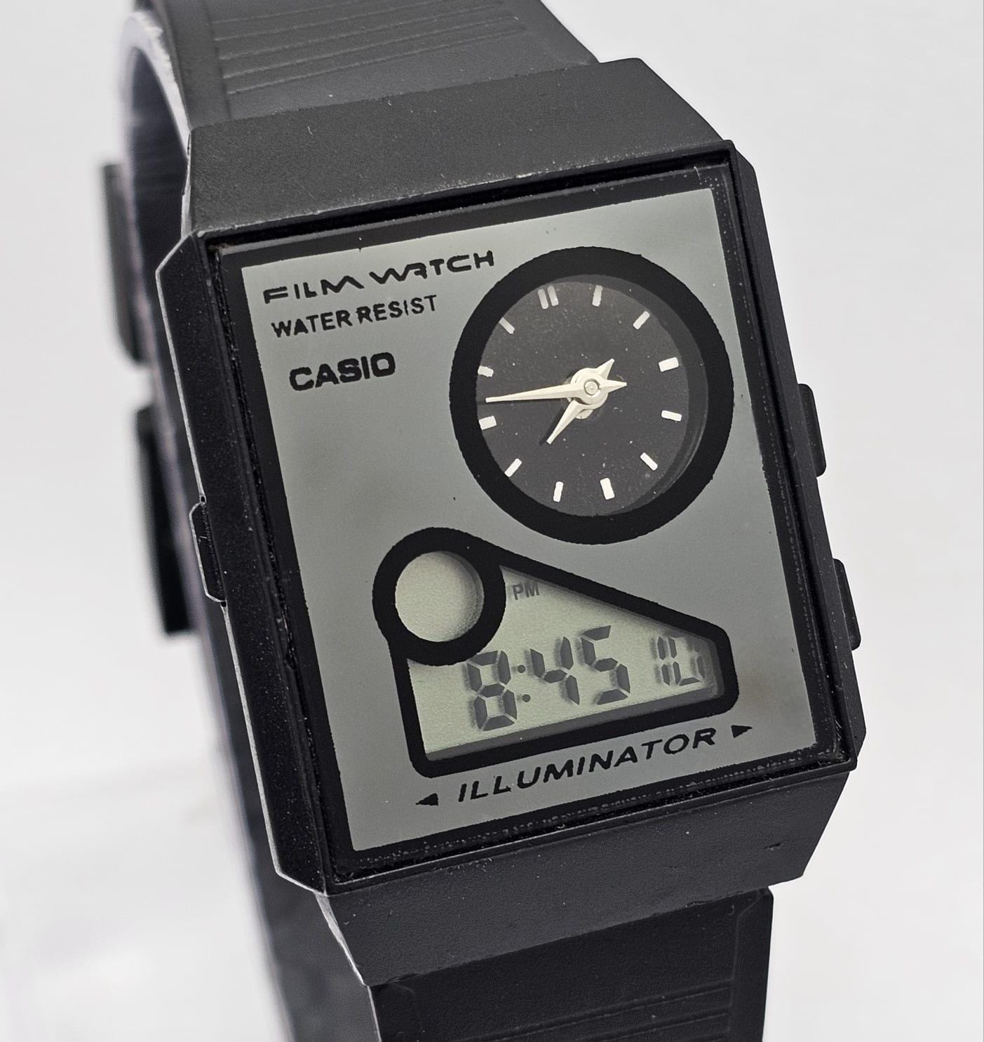 Casio Film Watch Illuminator Ana-digi FS-03 Quartz Vintage Men's