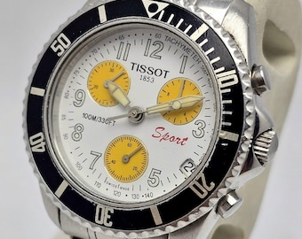 Tissot 1853 Sports Chronograph E662/762M Quartz Vintage Men’s Watch