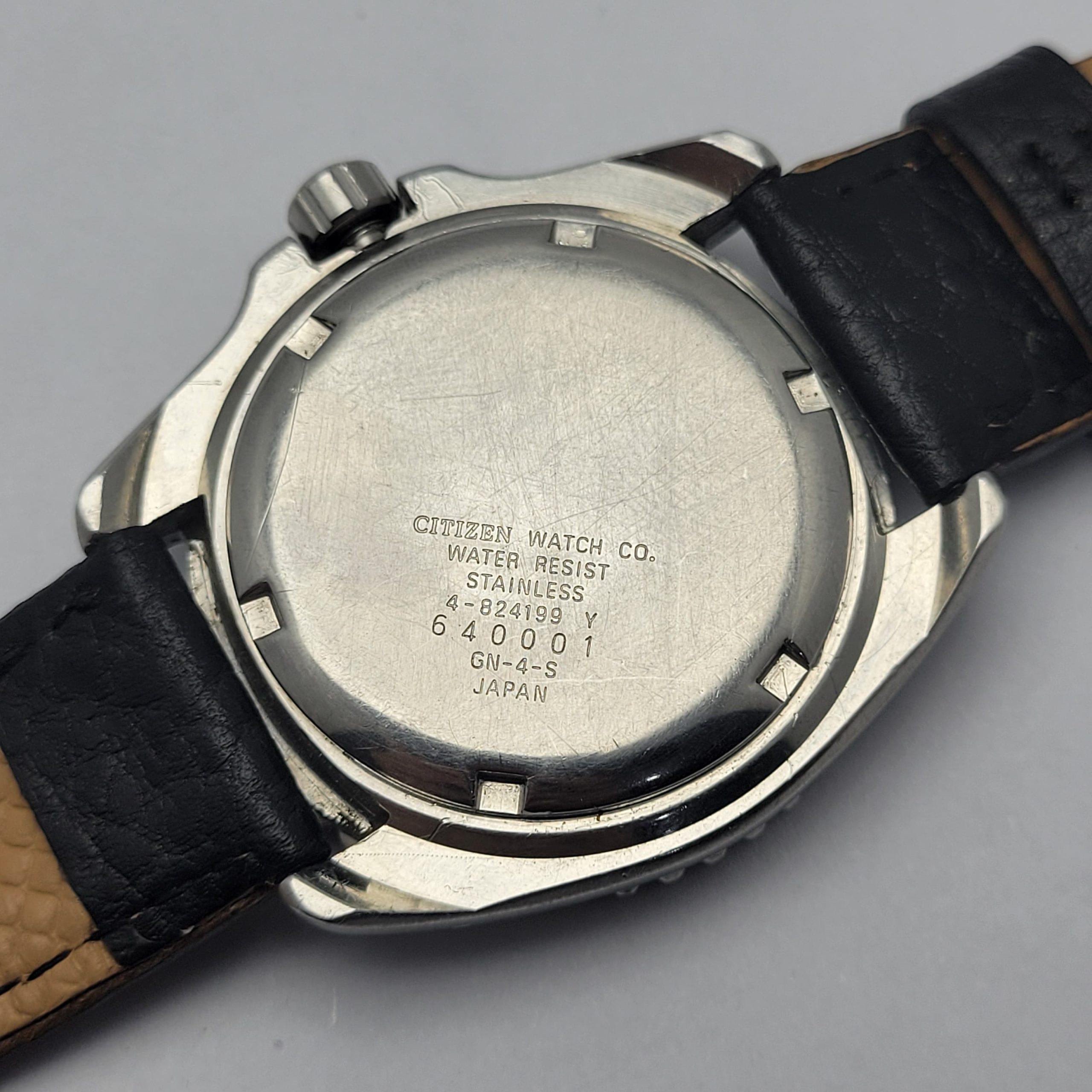 Citizen 4-824199 Pepsi Bezel 8200A Automatic Divers Men's Watch - Etsy