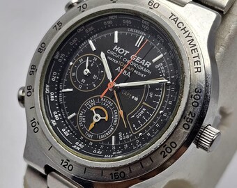 セイコー アルバ ホットギア V681-6000 サーキット クロノグラフ 