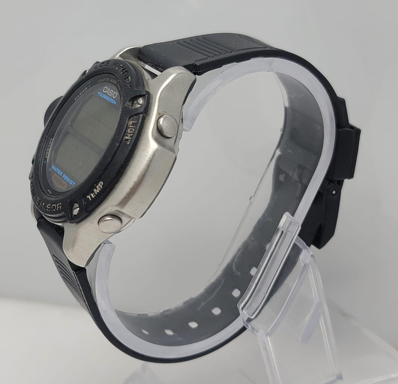 Casio Air Diver Dep-610 Mod 1472 Twin Sensor Vintage Men