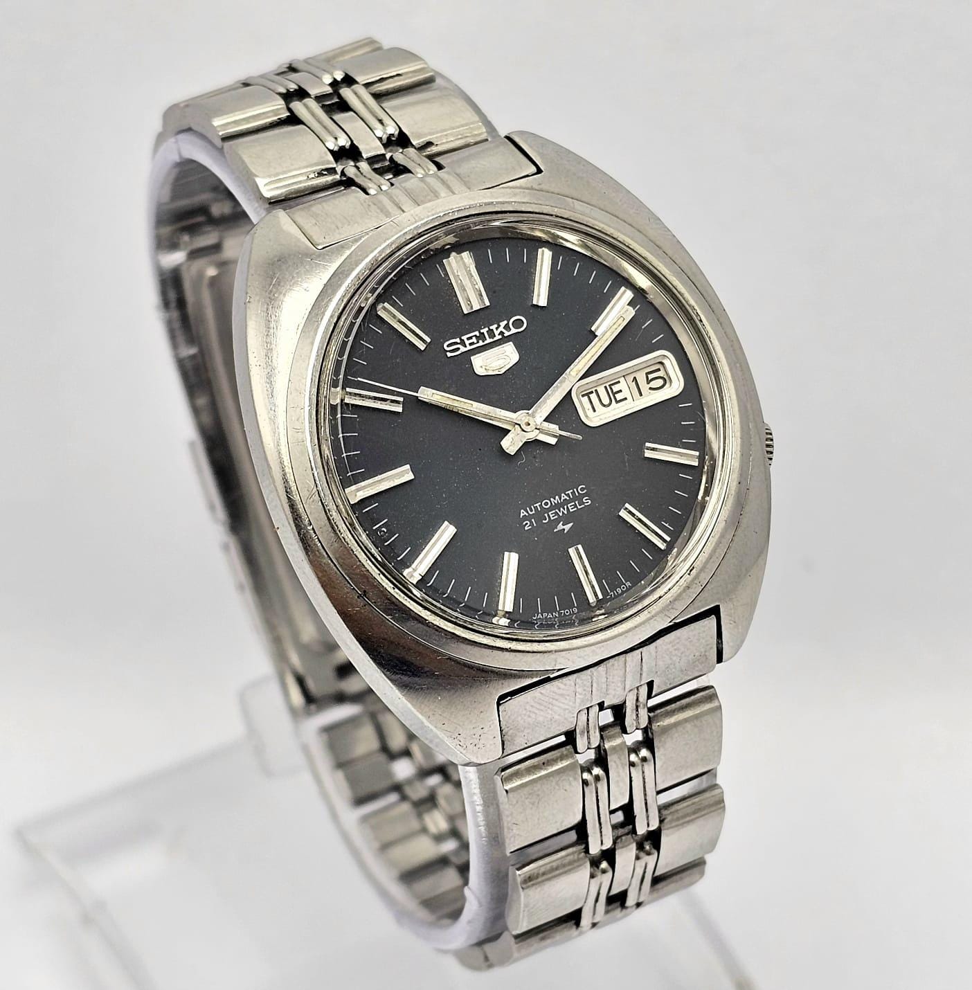 Seiko 5 Automatic 7019-7120 Day/date Vintage Men's Watch - Etsy