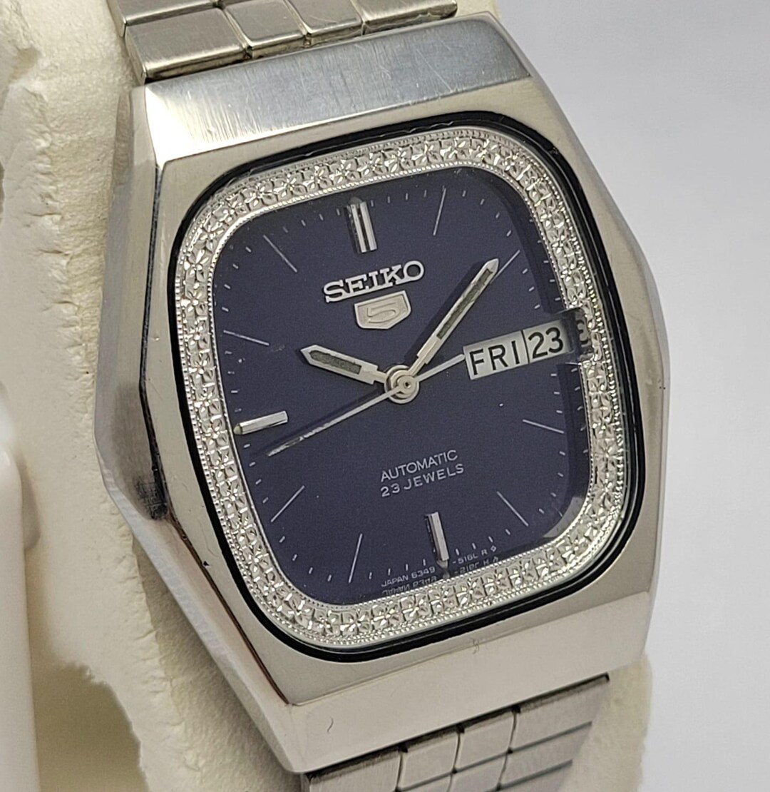 Seiko 5 Automatic 6349-5150 Day/date Vintage Unisex Watch - Etsy