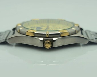 Seiko Alba Field Gear V33F-6A80 Moon Phase Quartz Vintage Men's