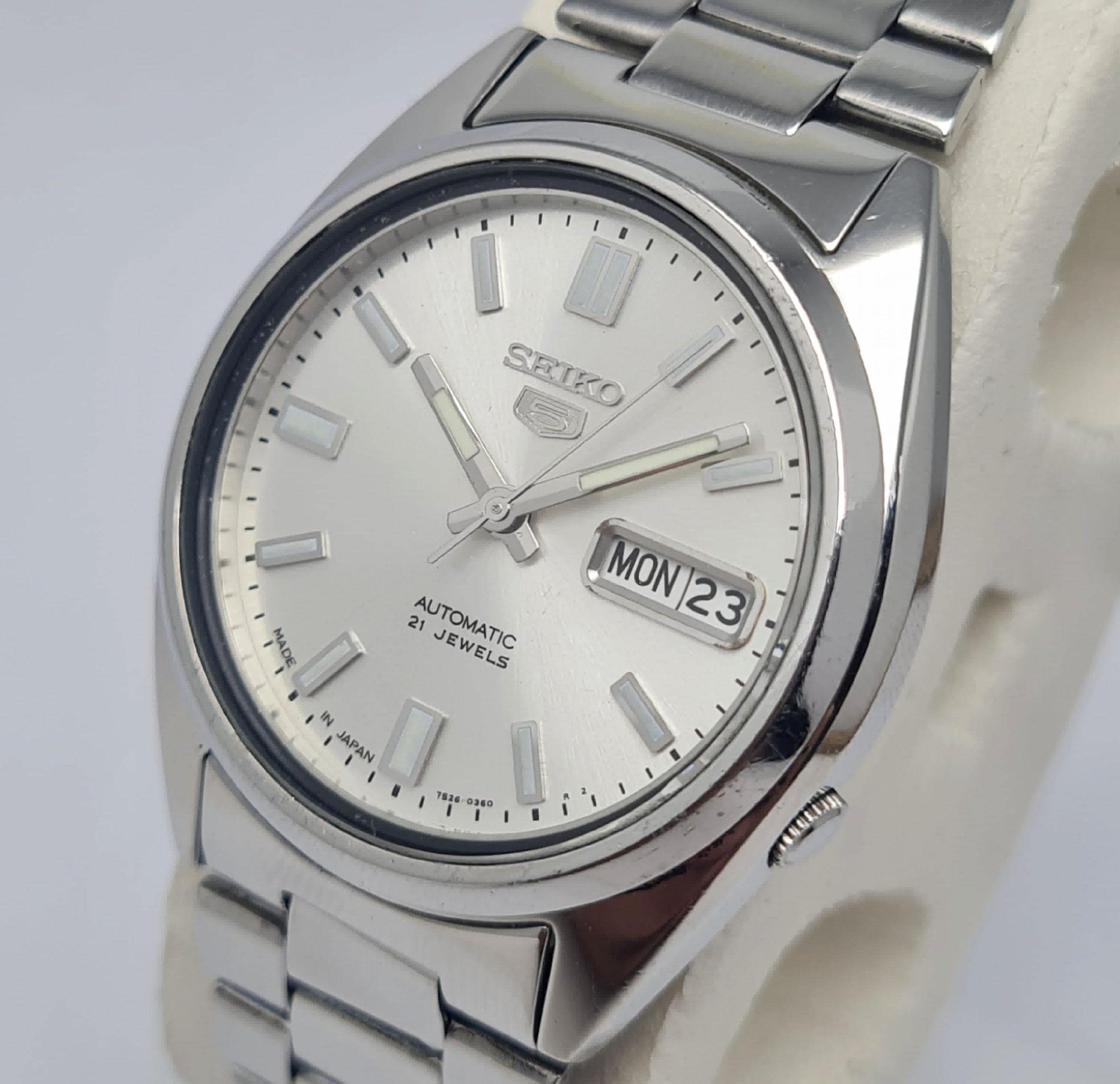 Seiko 5 Automatic 7S26-0480 Day/date Vintage Men's Watch - Etsy