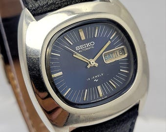 Montre Seiko 7006-7070 Automatique Vintage - Années 70, Japon, NOS (neuf Old Stock) Avec étiquettes